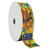 2" Wide Multicolor "Get A Grip" Stock Ribbon Rolls - 100 yds.