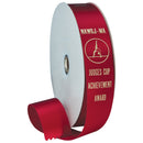 1-5/8" X 100 Yards Custom Award Ribbon Roll