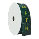2" X 100 Yards Stock Math Award Ribbon Roll