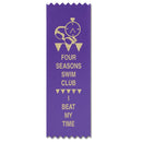 2" x 6" Custom Pinked Top Award Ribbon