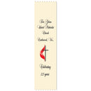 2-1/2" x 10" Custom Multicolor Pinked Top Award Ribbon
