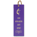 2" x 6" Custom Square Top Award Ribbon