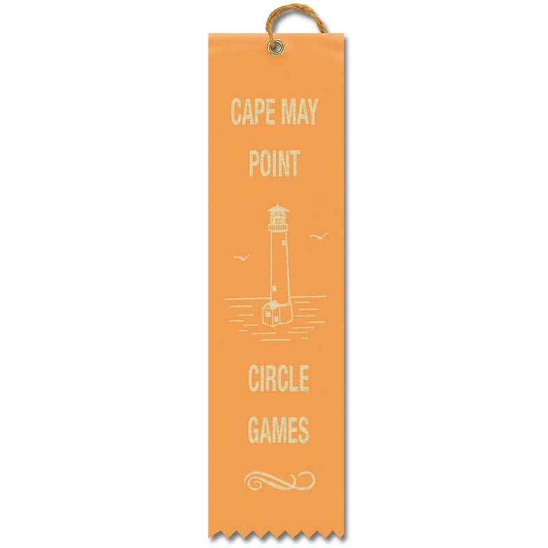 2" x 8" Custom Square Top Award Ribbon