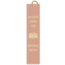 2" x 10" Custom Square Top Award Ribbon