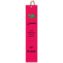 2" x 10" Custom Multicolor Square Top Award Ribbon