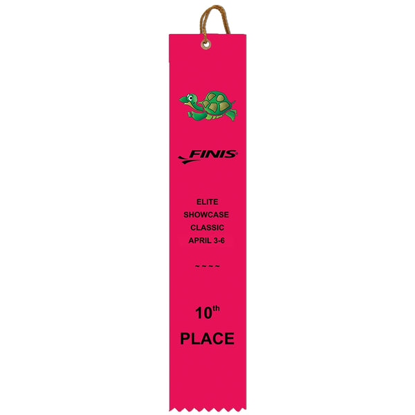 2" x 10" Custom Multicolor Square Top Award Ribbon