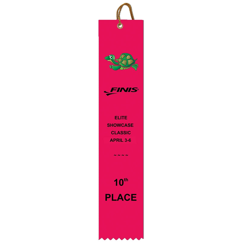 2" x 10" Custom Multicolor Square Top Award Ribbon
