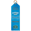1-5/8" x 6" Custom Multicolor Point Top Award Ribbon