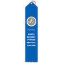 2" x 10" Custom Multicolor Point Top Award Ribbon