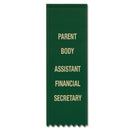 1-5/8" x 6" Custom Hemmed Top Award Ribbon