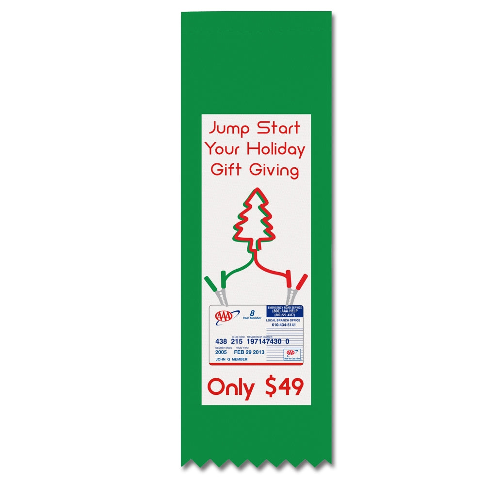 Top Notch Ribbon Multicolor Hemmed Top Ribbons | Image Award Ribbons