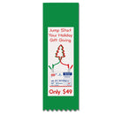 2" x 6" Custom Multicolor Hemmed Top Award Ribbon