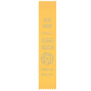 2" x 10" Custom Hemmed Top Award Ribbon