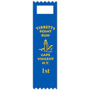 1-5/8" x 6" Custom Multicolor Tape Top Award Ribbon
