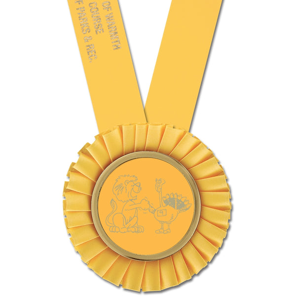 Custom Olympian Award Sash, 3-1/2" Top