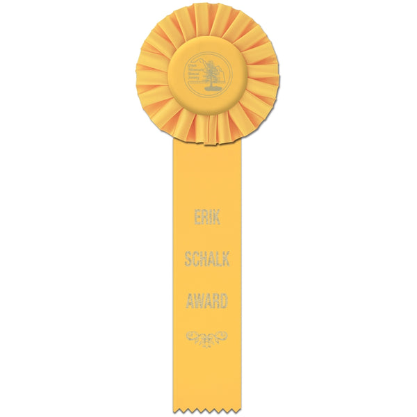 Ideal 1 Rosette Award Ribbon, 4" Top