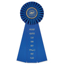 Newport 3 Rosette Award Ribbon, 4-1/2" Top