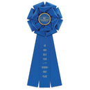 Preston 3 Rosette Award Ribbon, 6-1/2" Top