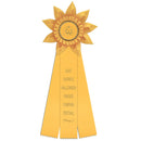 Greenville 3 Rosette Award Ribbon, 6" Top