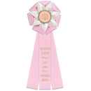 Roseland 3 Rosette Award Ribbon, 5-1/2" Top
