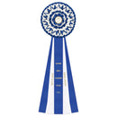Writtle 5 Rosette Award Ribbon, 10" Top