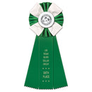 Kendal 3 Rosette Award Ribbon, 4-1/2" Top