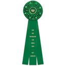 Cadmore 3 Rosette Award Ribbon, 6-1/2" Top