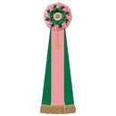 Eastwood 3 Rosette Award Ribbon, 8" Top