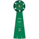 Wheaton 3 Rosette Award Ribbon 6-1/2" Top