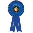 Prize Custom Rosette Award Ribbon, 3" Top