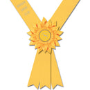 Custom Diplomat Award Sash, 6-1/2" Top