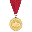 2" Custom BL Award Medal With Grosgrain Neck Ribbon