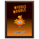 7" x 9" Custom Cherry Plaque With Full Color Imprint