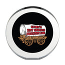 3-7/8" Custom Full Color Round Acrylic Award