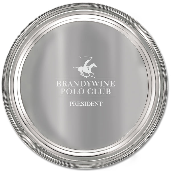 11" Classic Plain Edge Round Award Tray