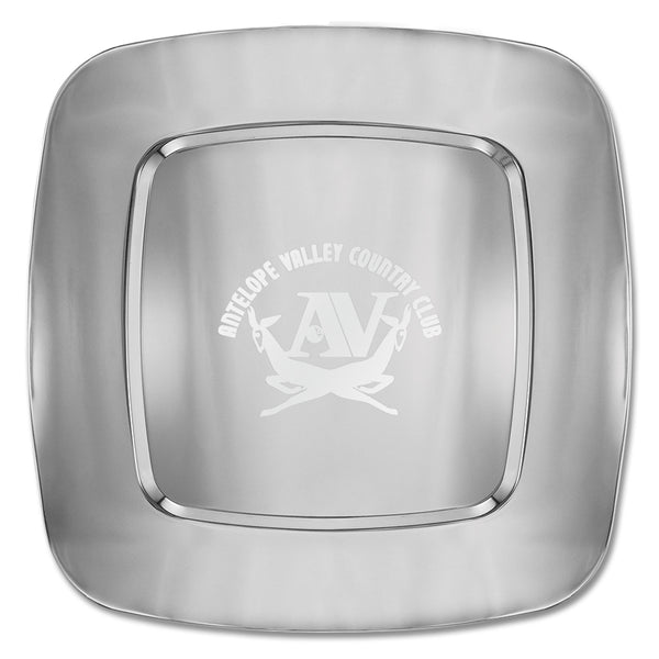 12" Square Charger Award Tray