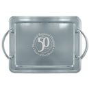 14" x 11" Rectangular Award Tray With Handles