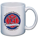 11 oz. Custom Full Color Ceramic Coffee Mug - Case of 36