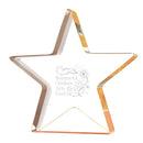 6" Custom Engraved Gold Star Shimmer Acrylic Award