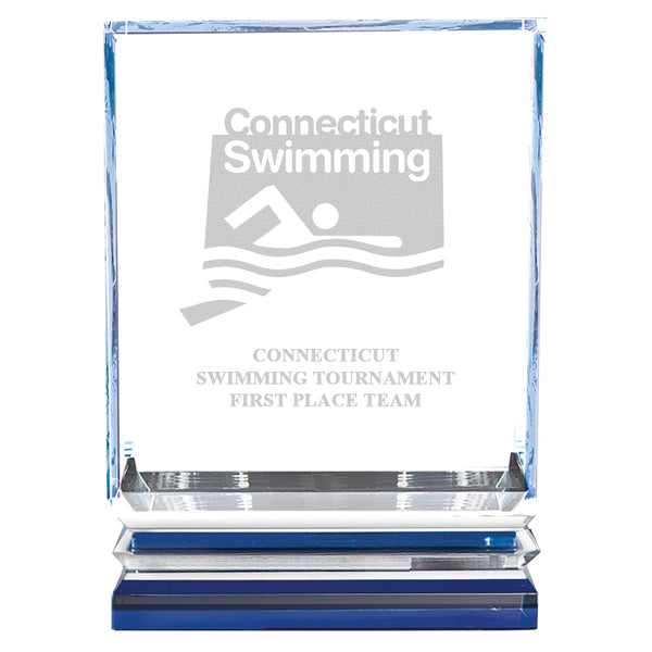 3-1/2" Custom Engraved Acrylic Award