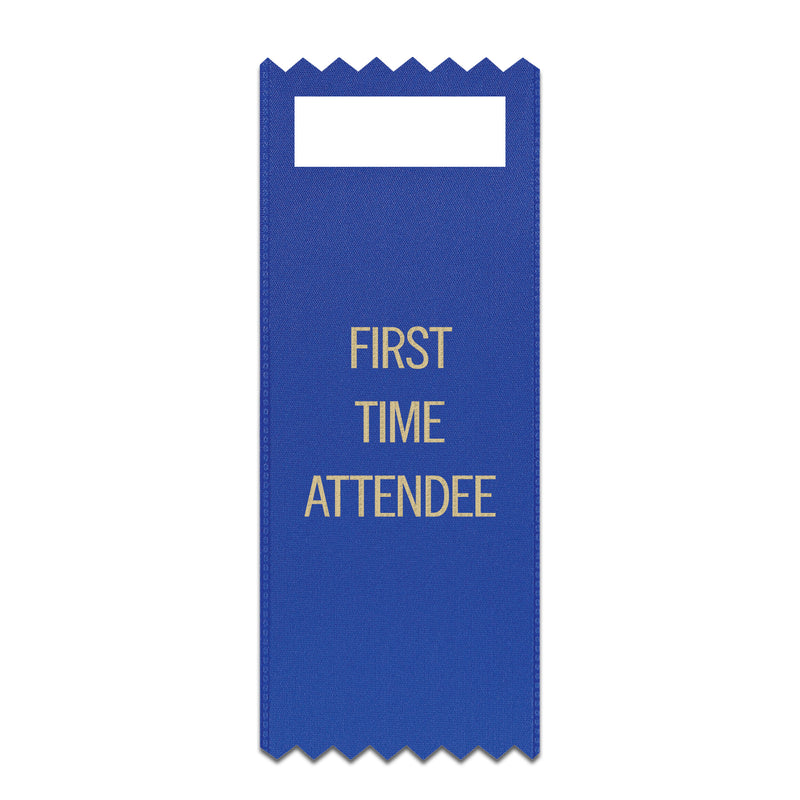 2" x 5" Custom Tape Top Award Ribbon