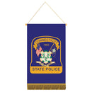 18-1/2"h x 11-1/2"w Vinyl Mini Banner With Fringe