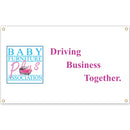 3'h x 5'w Custom Vinyl Banner - Horizontal