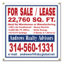 2' X 2' Custom Vinyl Banner