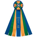 Birkdale 7 Rosette Award Ribbon, 6" Top