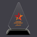 6-1/4" Custom Full Color Arrowhead Acrylic Award