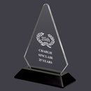 6-1/4" Custom Engraved Arrowhead Acrylic Award