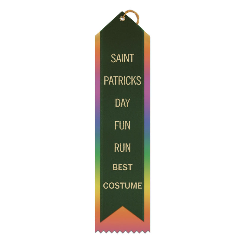 Custom Rainbow Point Top 2 Layered Ribbon | Image Award Ribbons