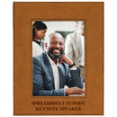 5" X 7" Leatherette Silhouette Frame