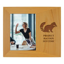 5" X 7" Red Alder Picture Frame Engraved